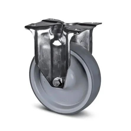Produktfoto 1 von Tente Feststehend Rolle, Rad ø 100 mm, 80 kg, Ges H. 128 mm, Rad B. 32 mm, Polypropylen