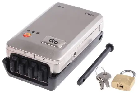 Produktfoto 1 von Testo 176-T3 Temperatur Temperatur Datenprotokolliergerät, USB, -20 °C 4-Kanal → 70 °C