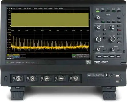 Produktfoto 1 von Teledyne LeCroy HDO4000A HDO4054A Speicher Tisch Oszilloskop 4-Kanal Analog 500MHz CAN, IIC, LIN, RS232, SPI, UART, USB