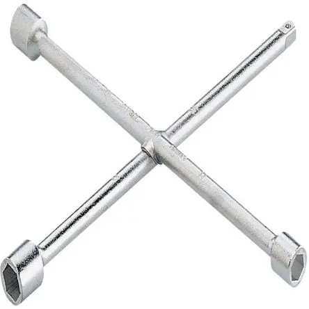 Produktfoto 1 von SAM Kreuzschlüssel Kreuzschlüssel 4-in-1 im Stahl-Gehäuse