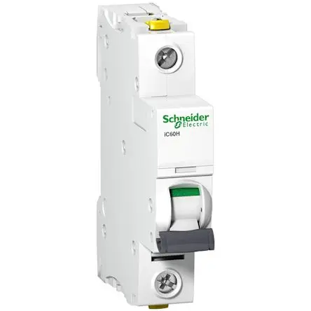 Produktfoto 1 von Schneider Electric A9F0 Leitungsschutzschalter Typ C, Pol 1 13A 230V, Abschaltvermögen 10 kA Acti9