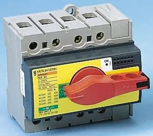 Produktfoto 1 von Schneider Electric ComPacT INS Trennschalter 4-polig Oberfläche 100A 22 kW Rot, Gelb IP40 3-phasig