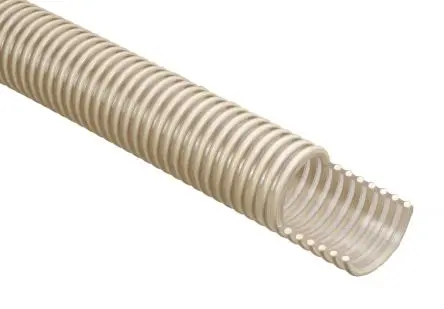 Produktfoto 1 von RS PRO Schlauch, Ø 38mm 45.4mm Klar PVC Übertragung, Vakuum 6,5 bar für Lebensmittel x 10m