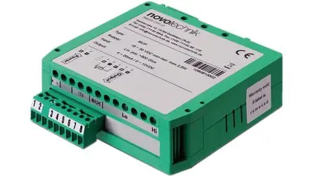 Produktfoto 1 von Novotechnik Serie MUP080 Signalwandler 18V dc, 30 V dc 18 → 30 V dc EIN / Strom/Spannung 0 → 10 V AUS DIN