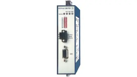 Produktfoto 1 von Hirschmann Medienkonverter 12Mbit/s, Multimodus 3000 m 12 Mbit/s, Anschluss: 2 x optisch, 1 x Elektrisch