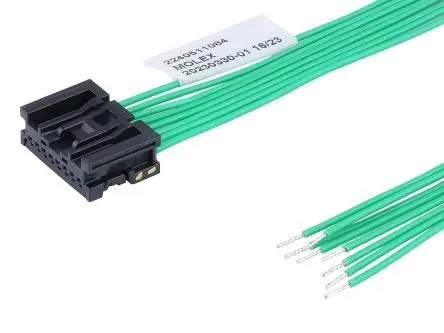 Produktfoto 1 von Molex 8 224051 Kabel-Platine-Kabelkomponente Mini50 8 / Anschlusslitze Buchse / Stecker, 600 mm