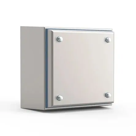 Produktfoto 1 von nVent HOFFMAN HDTB Edelstahl 304 Anschlussbox IP66, IP69, HxBxT 150 mm, 150 mm x 80 mm
