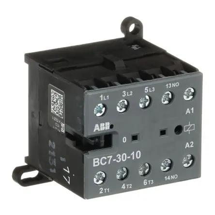 Produktfoto 1 von ABB B Schütz 240V ac-Spule, 3-polig / 20 A 240V 5.5 kW 3 Schließer Steuergerät 1-Hilfskontakte
