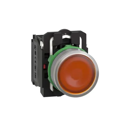 Produktfoto 1 von Schneider Electric Harmony Druckschalter Beleuchtet Federrückstellung Panel Ø 22 mm, 1-poliger Umschalter / 3A 600 V dc