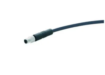 Produktfoto 1 von HARTING Circular connectors M5, 3-polig Kabel, M5, Gerade Buchse 4, Länge 5 m