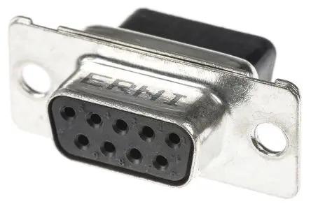 Produktfoto 1 von Provertha TMC D-Sub-Steckverbinder Gerade, 9-polig, Kabel Buchse