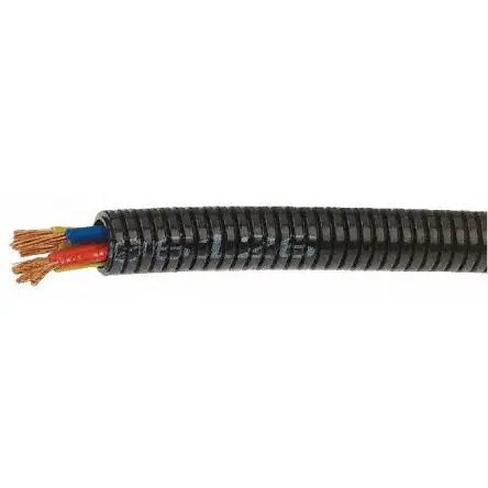 Produktfoto 1 von PMA VOH Einzeladerleitung Unbeschichtet Kunststoff, Ø 50 mm nom., Schwarz x 5 m IP66, IP68