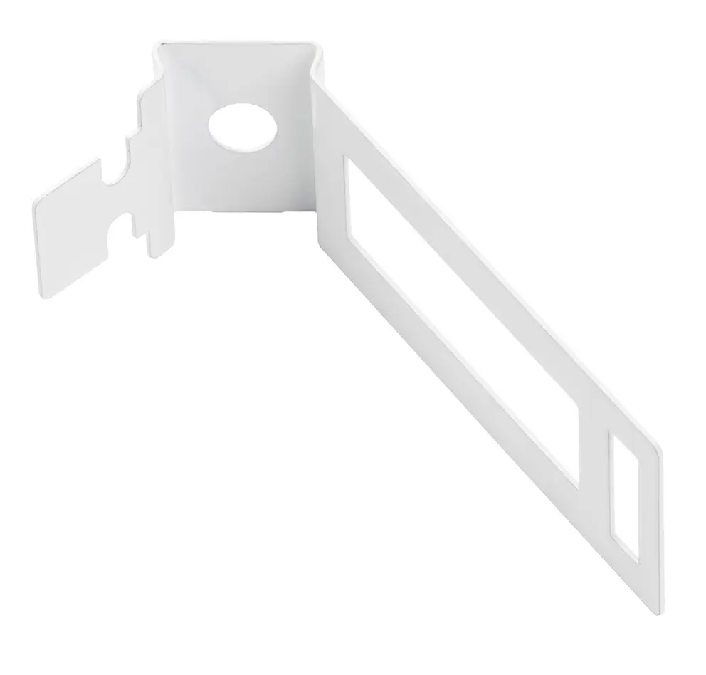 RS PRO Safe-D Conduit Clips Galvanisierter Stahl Kabelrohr Befestigung Klemme Weiß