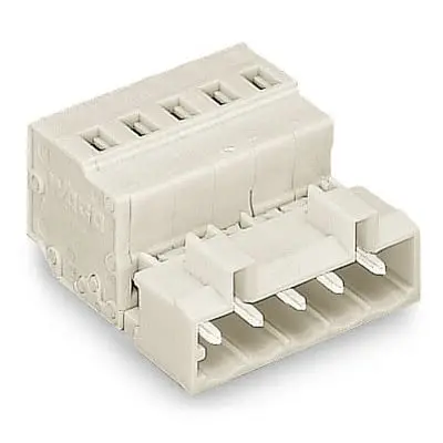 WAGO 721 Leiterplattensteckverbinder Gerade, 2-polig / 1-reihig, Raster 3.5 mm