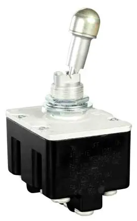 Produktfoto 1 von Honeywell Buchse Kippschalter 4-poliger Schließer, Ein-Aus-Ein, 28 V dc, 125 V ac, 20A, Schraube