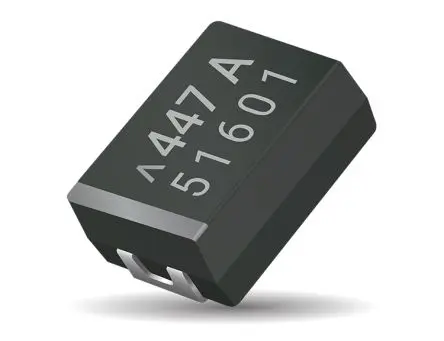 Produktfoto 1 von AVX TCJ, Oberfläche Polymerkondensator 100 μF ±20 % / 25V dc, -55 °C → 105 °C