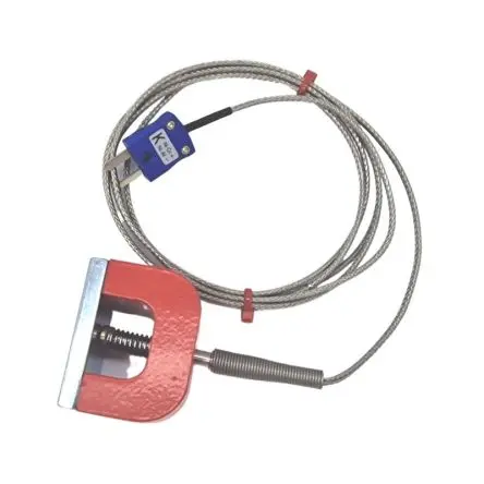 Produktfoto 1 von RS PRO Magnet Thermocouple Edelstahl Hufeisen-Magnet-Thermoelement Typ K, Ø 30 mm x 1.5 m -50 °C → 250 °C