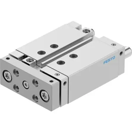 Produktfoto 1 von Festo DFM DFM-20-40-B-PPV-A-KF Pneumatik-Führungszylinder 40 mm Doppeltwirkend, Bohrung Ø 20 mm bis 1 Mpa