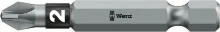 Wera 1/4 in PZ3 Biteinsatz, Sechskant, 50 mm