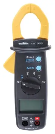 Metrix MX 355 Stromzange AC/DC-Stromzange 400 A CAT III 600 V ac, 600 V dc / 400 A, ISO-kalibriert