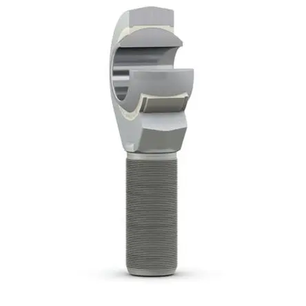 Produktfoto 1 von SKF Stahl Gelenkkopf, Wellen-Ø 5 mm, M5 Metrisch, Traglast bis 3.25 kN