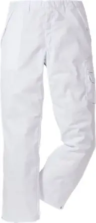 Fristads 2079 P154 Unisex Hose, 35 % Baumwolle, 65 % Polyester Weiß 3XL