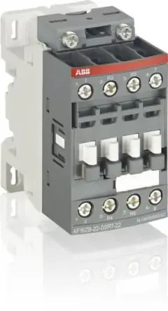 Produktfoto 1 von ABB AF09ZB-22-00RT-21 Schütz 20V dc, 60 V dc-Spule, 4-polig, 690V / 25 A 60V dc 5.5 kW 2 Schließer/2 Öffner