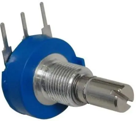 Produktfoto 1 von Bourns 3852 Buchse Linear Potenziometer 1 mΩ 10 % / 1 W, Schaft-Ø 6.35 mm