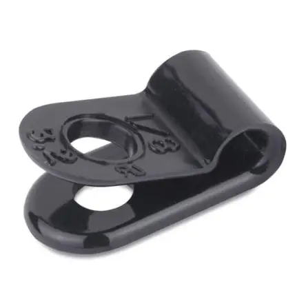 Produktfoto 1 von Thomas & Betts Kabelklemme Schraubbefestigung, Kabel-Ø 3.5 mm Nylon 6.6 Schwarz 9.53mm