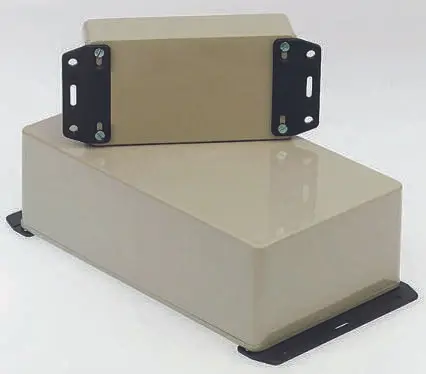Produktfoto 1 von Hammond Wandhalterung ABS, für Serie 1591 E 1591 E 25 mm 25 mm 0.1Zoll