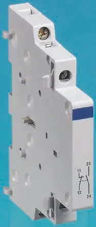 Produktfoto 1 von Schneider Electric GAC0 Hilfskontakt 2-polig Seitlich, 1 Schließer/1 Öffner mit Schraubanschlussklemme Anschluss 5 A,