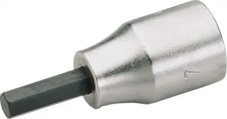 Produktfoto 1 von SAM 1/2 in 12 mm Sechskant Schraubbit, Sechskant, 1-teilig, 100mm