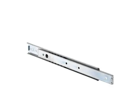 Produktfoto 1 von Accuride Teleskopschiene, Stahl, 2 UHE, DZ0201, 45kg max., 9.5mm breit, 35.3 mm hoch, 302 mm tief