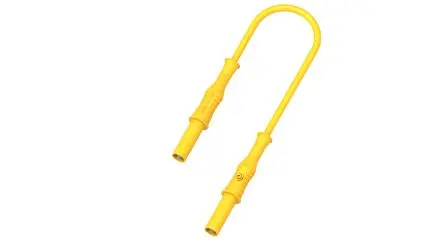 Produktfoto 1 von Electro PJP 4 mm Stecker Gelb Bananenstecker, 1000V, 1500 V 36A