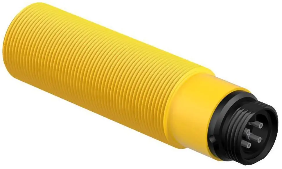 Produktfoto 1 von Banner zylindrisch Optischer Sensor, Dagegen, Bereich 60 m, Solid State DC Komplementärausgänge Ausgang, Integral QD