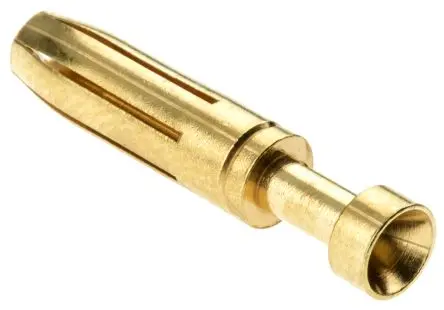 Produktfoto 1 von HARTING Han E Kontakt für robusten Stromversorgungsstecker Buchse 16A Crimpkontakt 1 mm² 1 mm²