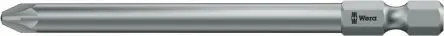 Wera 1/4 in PZ2 Biteinsatz, Sechskant, 127 mm