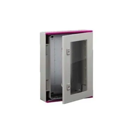 Produktfoto 1 von Rittal AX GF Polyester Wandanschlusskasten RAL 7035 IP56 Transparente Tür, HxBxT 400 mm, 400 mm x 200 mm