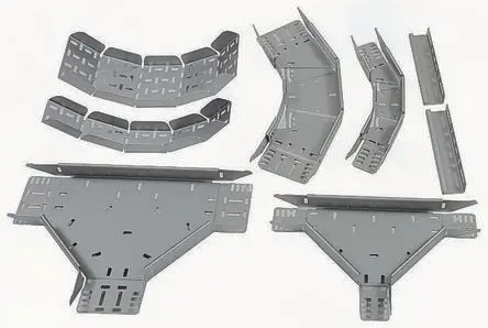 Produktfoto 1 von Legrand Verstellbare Biegung für hohe Beanspruchung, verzinkter Stahl, 150 mm x 50mm