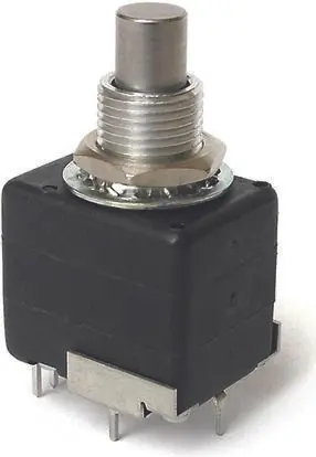 Produktfoto 1 von Bourns EN Optischer Encoder Optisch 128 Impulse/Umdrehung/U, 5V dc, 3000 U/min, Push-Pull Fest mit Ø 0.25 Zoll Schaft
