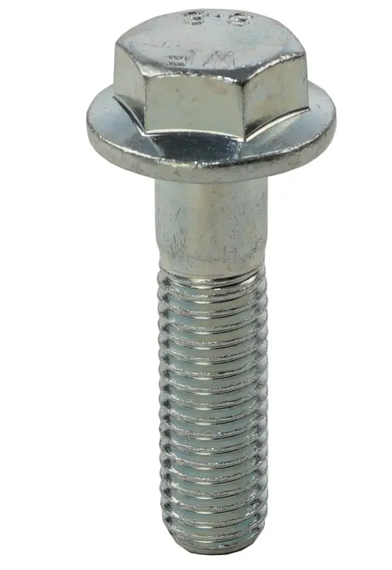 Produktfoto 1 von RS PRO M10 x 20 mm Flanschschraube, Stahl Glanzzink, DIN 6921