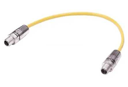 Produktfoto 1 von HARTING, 8-polig Kabel assembliert, M12 Stecker 8 / M12 Stecker, Länge 40 m