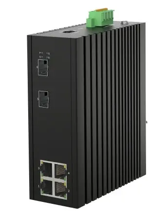 Produktfoto 1 von RS PRO Ethernet-Switch 4-Port Managed