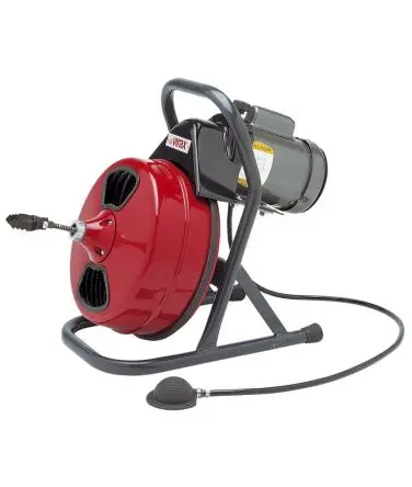 Produktfoto 1 von Virax Mit Leitung Kabelloser Abflussreiniger VAL 80/VAL 80E Automatischer Kabelantrieb 100 mm ø Spiral Anbauteil 75 mm