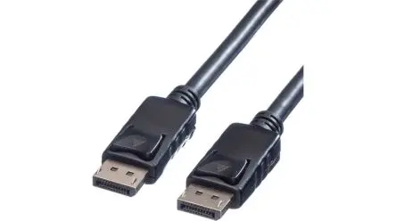 Produktfoto 1 von Roline, Stecker 11.04.56 DisplayPort-Kabel A DisplayPort B DisplayPort - Stecker, 7.5 m Polyvinylchlorid