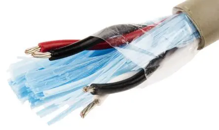 Produktfoto 1 von Alpha Wire Pro-Tekt Datenkabel, 2-paarig 0.23 mm² 100 m Ø 5.36 mm Polyvinylchlorid isoliert Grau