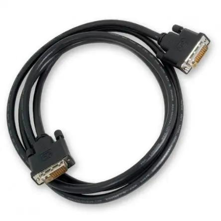 Produktfoto 1 von Van Damme DVI-Kabel A DVI-D Dual Link - Stecker B DVI - Stecker, 1 m Schwarz