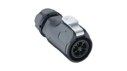 Produktfoto 1 von Lutronic Quicklock Anschluss Stecker 2-polig Stecker 20A Kabel IP67