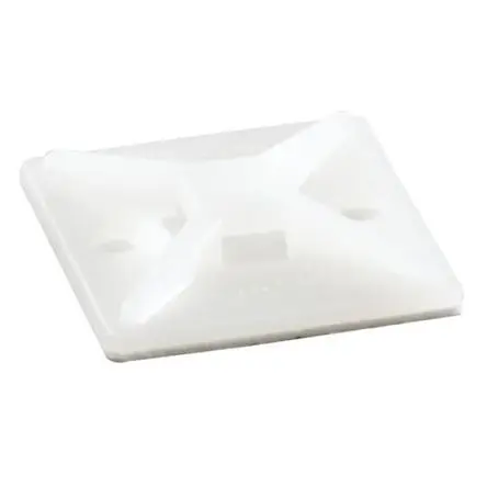 Thomas & Betts Klebend MB-2828-9-C Befestigungssockel, Nylon Natur 28 mm x 5 mm Kabelbinder x 28mm