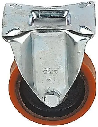 Produktfoto 1 von LAG Feststehend Rolle, Rad ø 150 mm, 450 kg, Ges H. 202 mm, Rad B. 40 mm